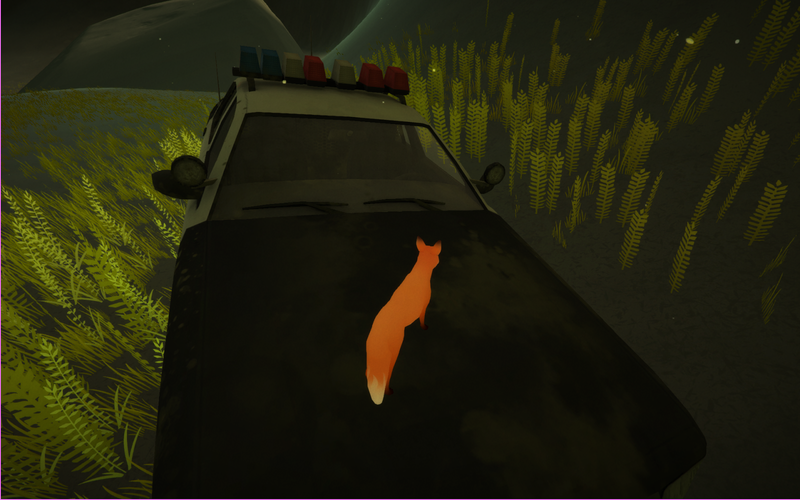 You can find a police car in one of the levels.